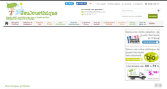 Desktop Screenshot of jeujouethique.com