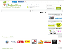 Tablet Screenshot of jeujouethique.com